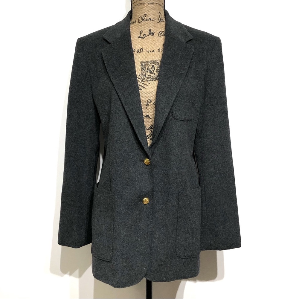 Lauren Ralph Lauren Plus Long Sleeve Button Blazer Sz US 14